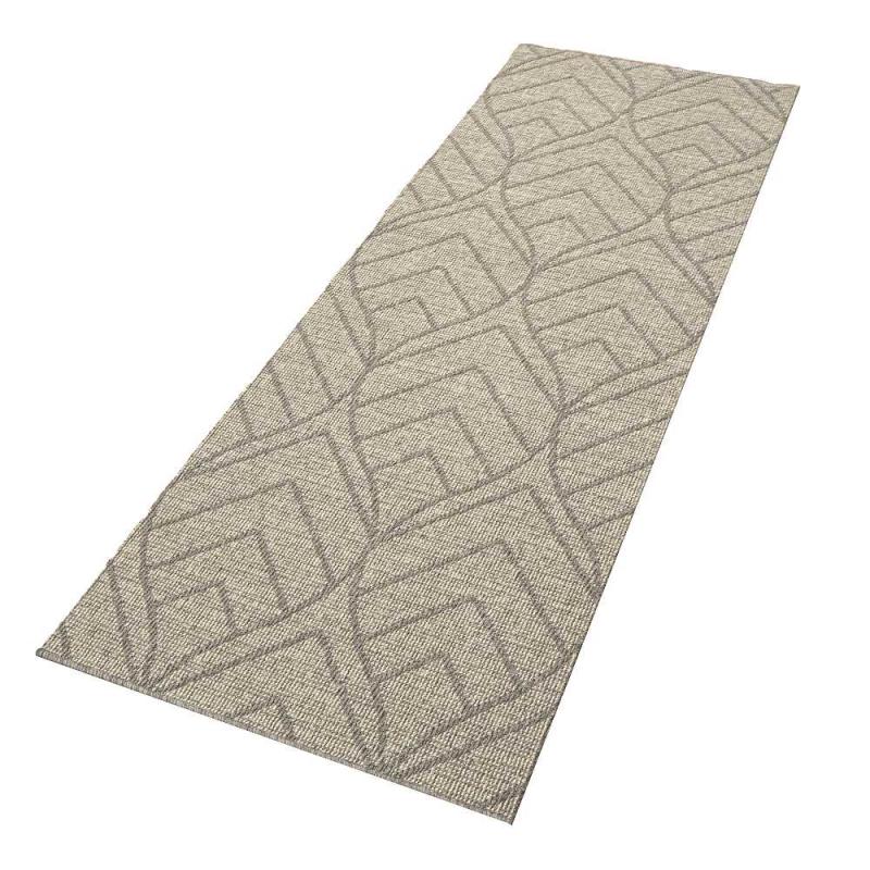 Ulpu käytävämatto harmaa 80cm leveys - Image 2