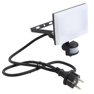 Airflood valonheitin PIR 20W 1600lm IP44 musta