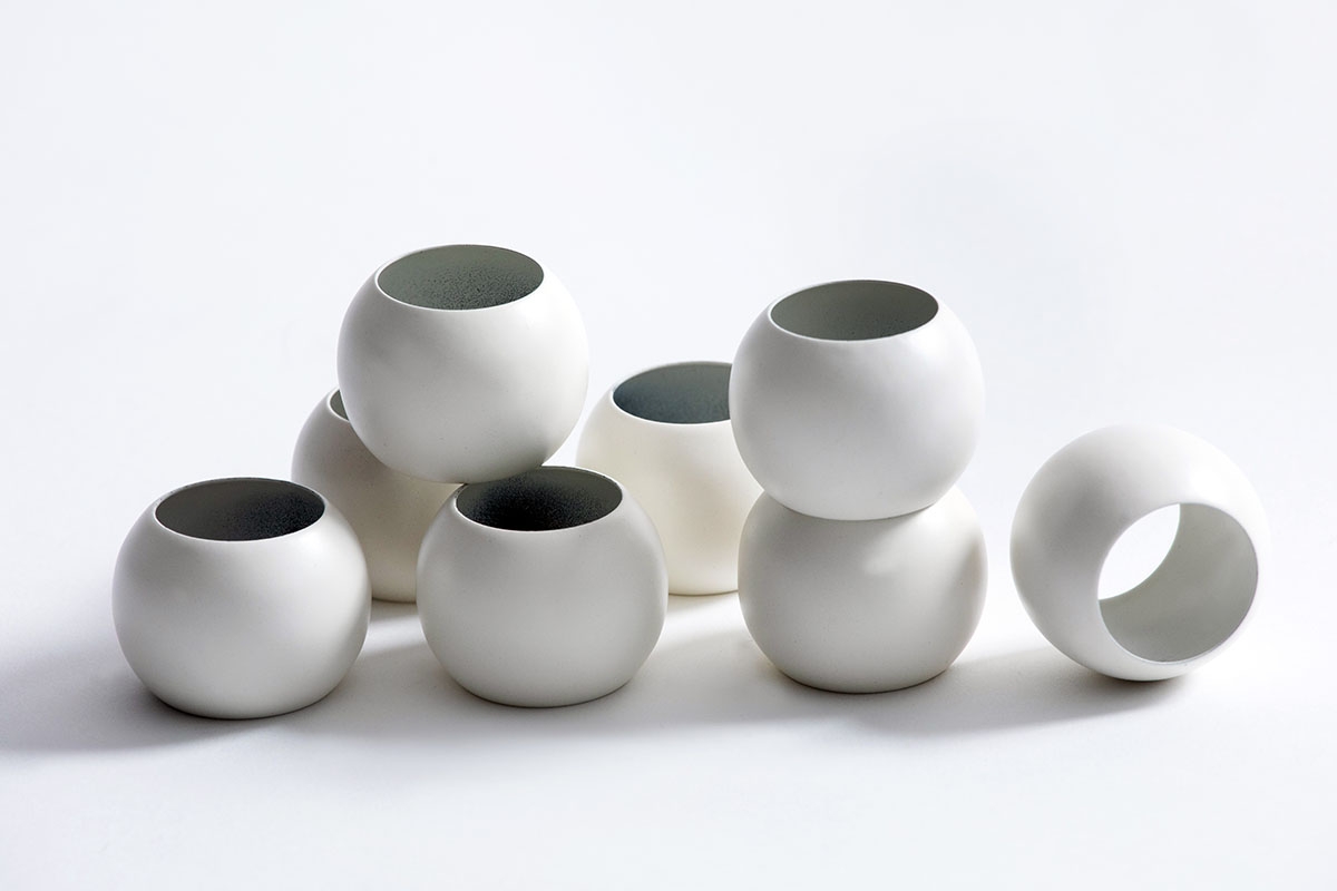 Lilli 5-set kynttilänjalka valkoinen - Image 4