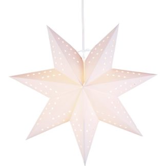 Bobo paperitähti 34 cm valk.