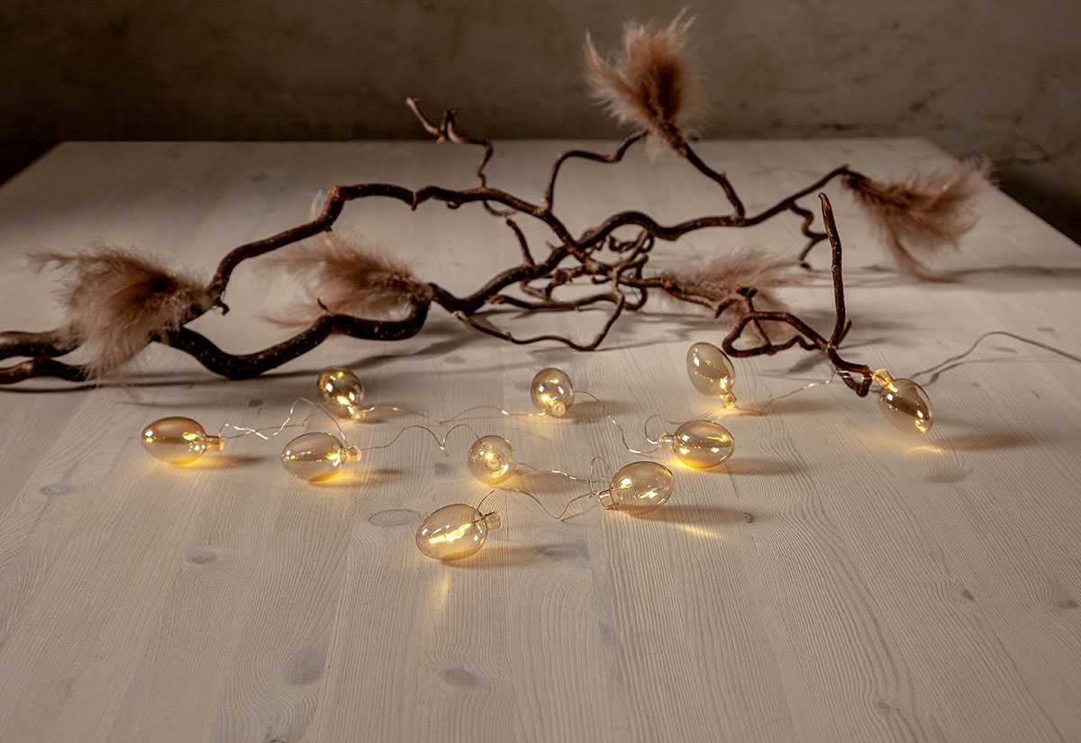 Shimmer valosarja beige 135 cm