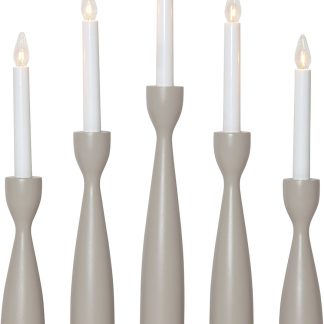 Milja kynttelikkö beige