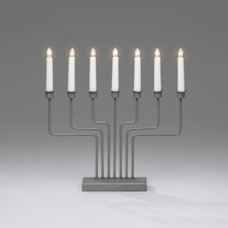 Konstsmide Metallikynttelikkö 3528-310TR harmaa