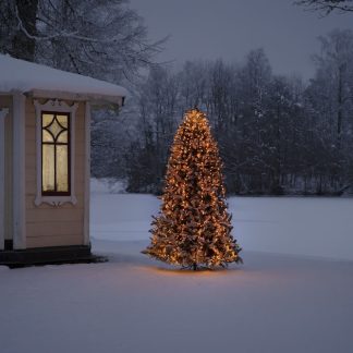 Kuusenvalosarja ajastimella 1080 lediä