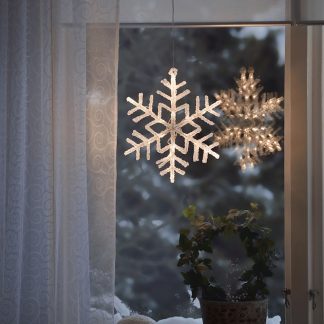 Lumihiutale akryylitähti 30cm