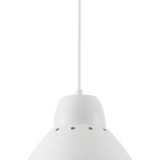 Riippuvalaisin valkoinen pistokkeella