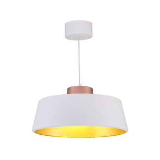 Cake riippuvalaisin Ø 40 cm, valkoinen/ruusukulta