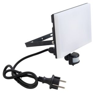 Airflood valonheitin PIR 50W 4000lm IP44 musta