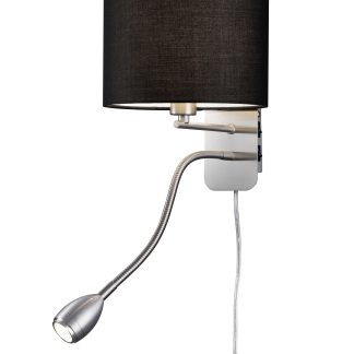 Hotel  seinävalaisin  musta