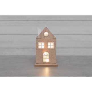 Finnlumor Valokoriste Talo silhuetti LED-valoilla 20 cm