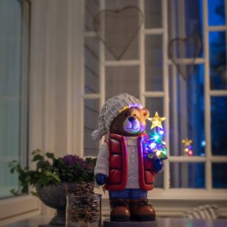 Konstsmide Nalle koristevalo ajastimella