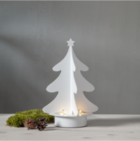 Afton pöytäkuusi valkoinen