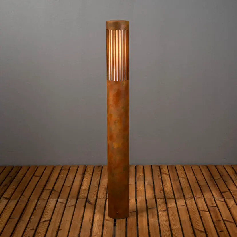 Konstsmide Pistoia pollarivalaisin IP 54 ruoste - Image 2