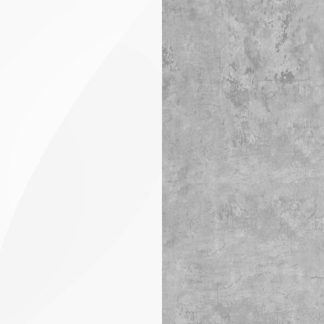 Kaksipuoleinen alumiinikomposiittilevy korkeakiiltoinen valkoinen | vaalea sementti 610x1500x3mm