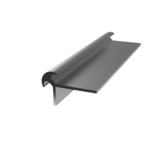 Stocksund komposiittilevyn nurkkalista 3000 mm harmaa