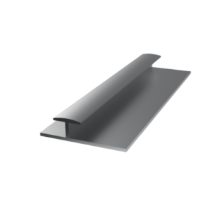 Stocksund komposiittilevyn jatkolista 61 mm harmaa