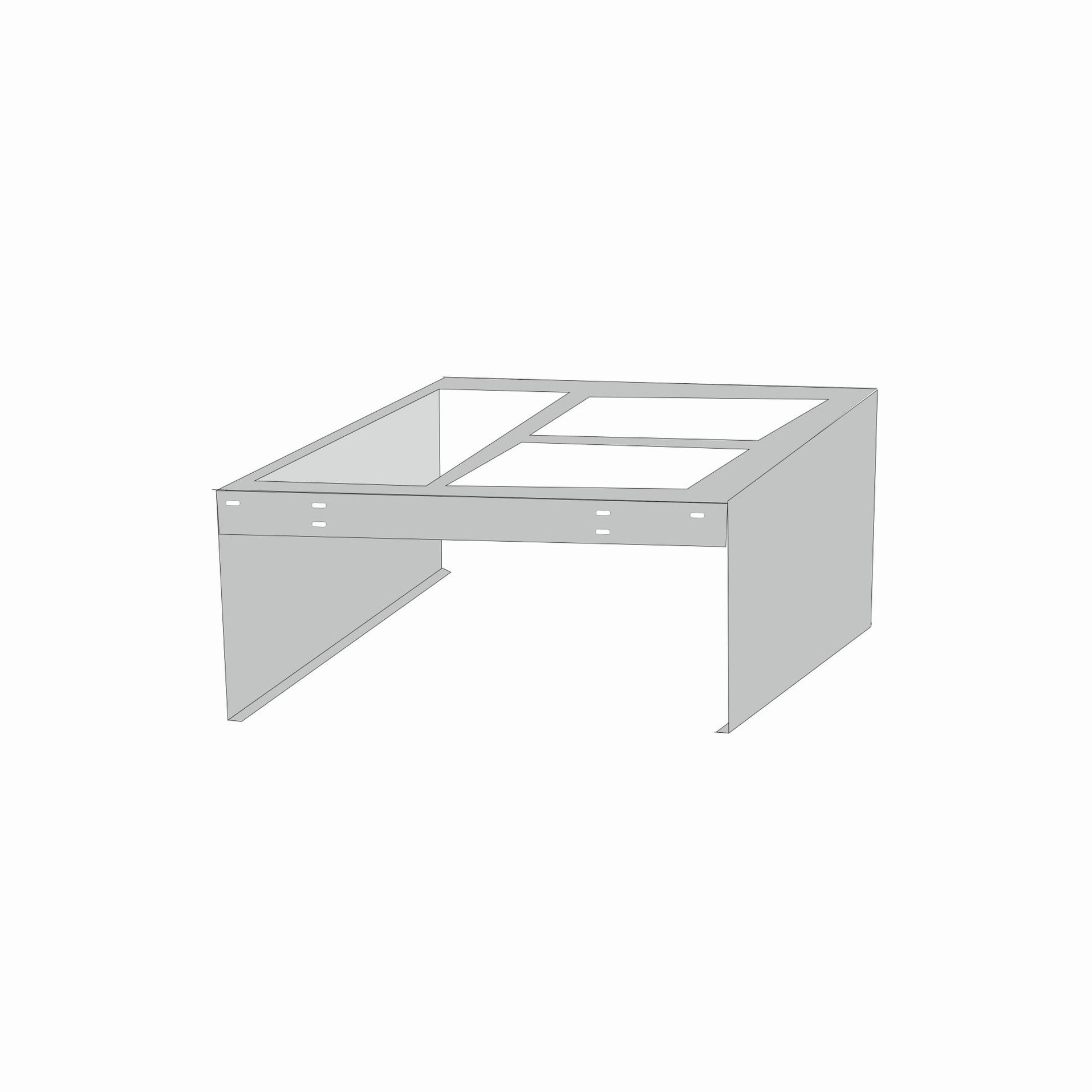 Jätelajittelujärjestelmä Cube Compact M60 leveille laatikoille - Image 3
