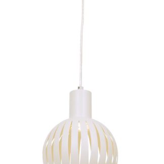 Aneta  Ikkunariippuvalaisin Grafika valkoinen