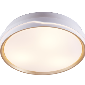 Nubes kattovalaisin 40 cm 3X E27 valkoinen-kulta