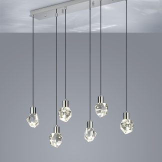 VERANO select kristallivalaisin  6 x 660 lm