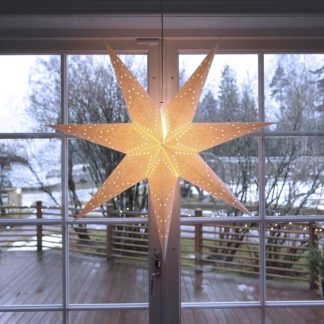 Sensy paperitähti 100 cm valkoinen