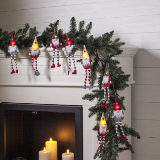 Alf valosarja punainen/valkoinen 140 cm