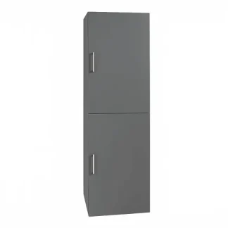 Viilu Pyykkikaappi jaloilla 140 cm Antrasiitti