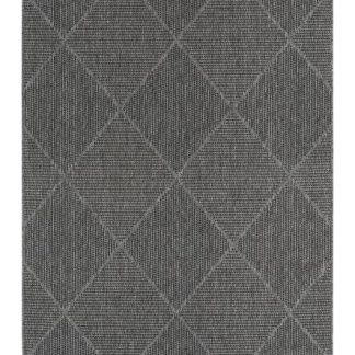 Loimu yleismatto 160 x 230 cm liukuestepohjaus harmaa