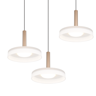 CELESTE-riippuvalaisin 3x 750lm, 3000K