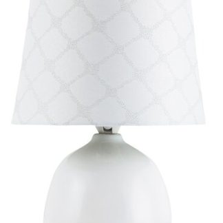 Ellie pöytävalaisin valkoinen