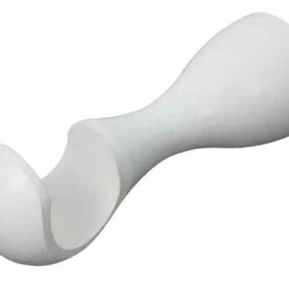 Isoäidintangon kannake valkoinen puu 2 kpl / pak