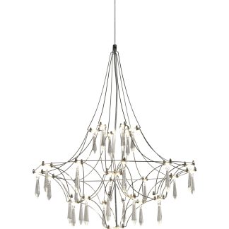 Riippuvalaisin Glamour 60cm, kromi 1950 lm 3000K