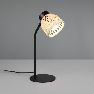 TRIO - LAURENT pöytävalaisin rottinkivarjostin