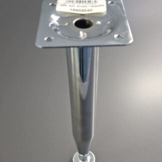 Kalustejalka kiiltävä kromi 200 mm