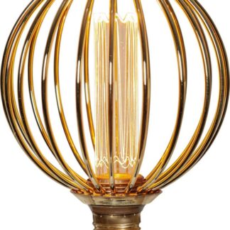 LED-lamppu E27 G125 Decoled Metal