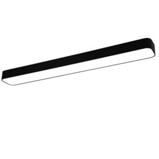 Trio Asterion Kattovalaiisn  4300lm 37W mattamusta