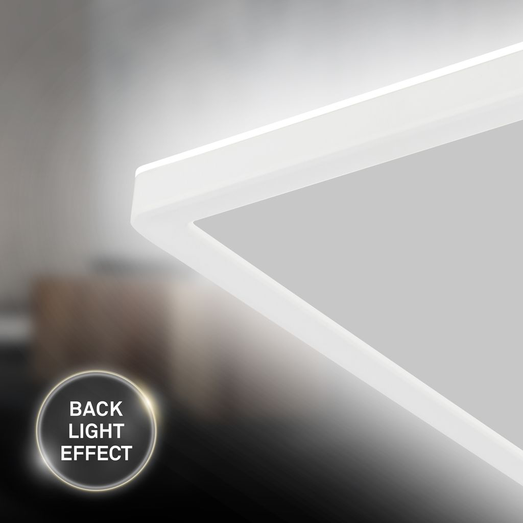Led-paneelivalaisin 22W 3000lm taustavalolla - Image 2